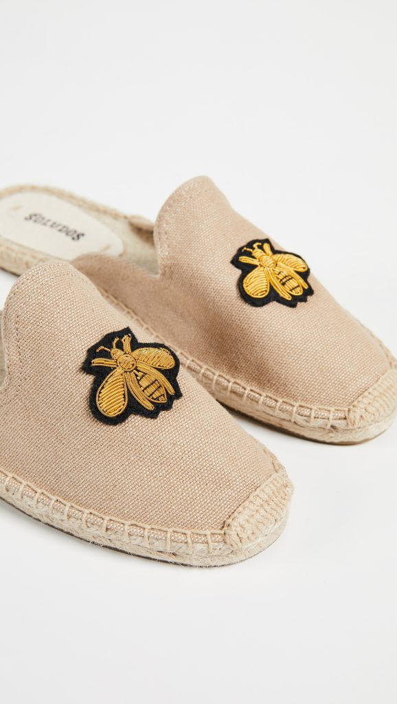 soludos bee slippers