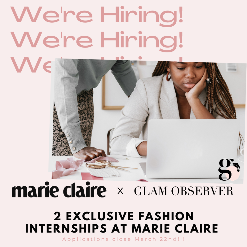 Marie Claire Internship